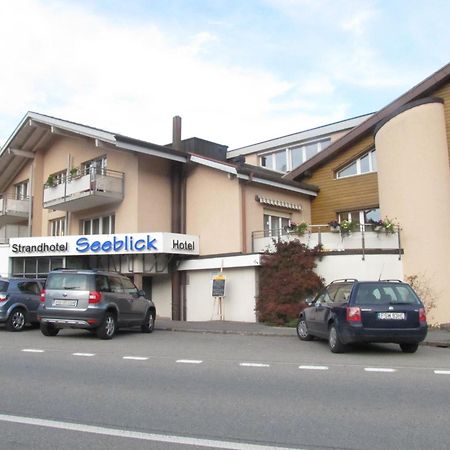 Strandhotel Seeblick Faulensee Dış mekan fotoğraf
