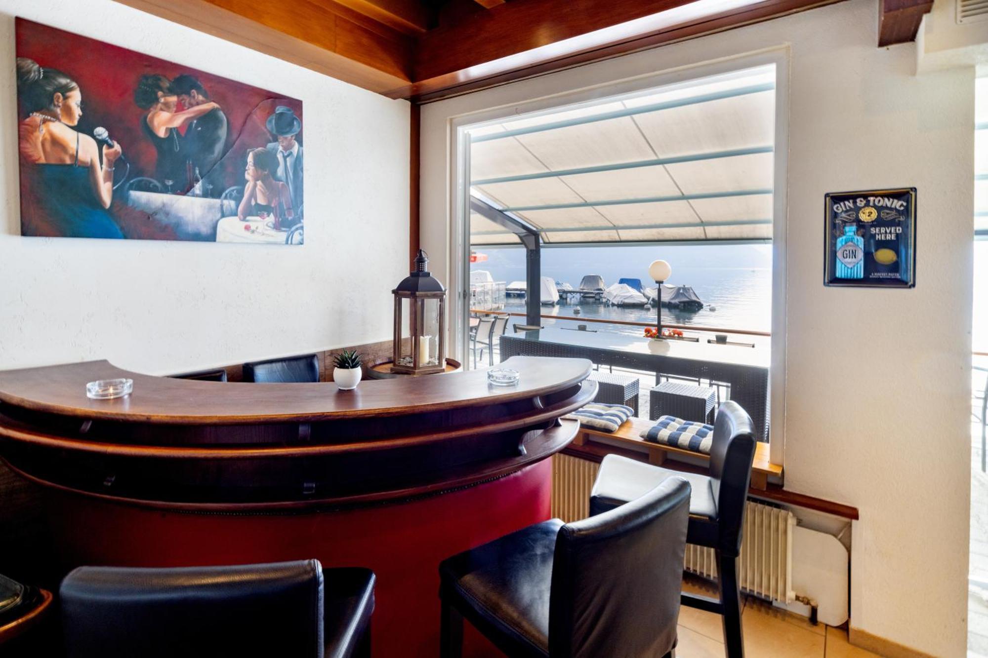 Strandhotel Seeblick Faulensee Dış mekan fotoğraf